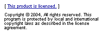 Click for license information.