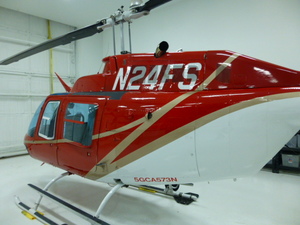 1976 Bell 206B3 Jet Ranger with 135 and 133 certificates for sale